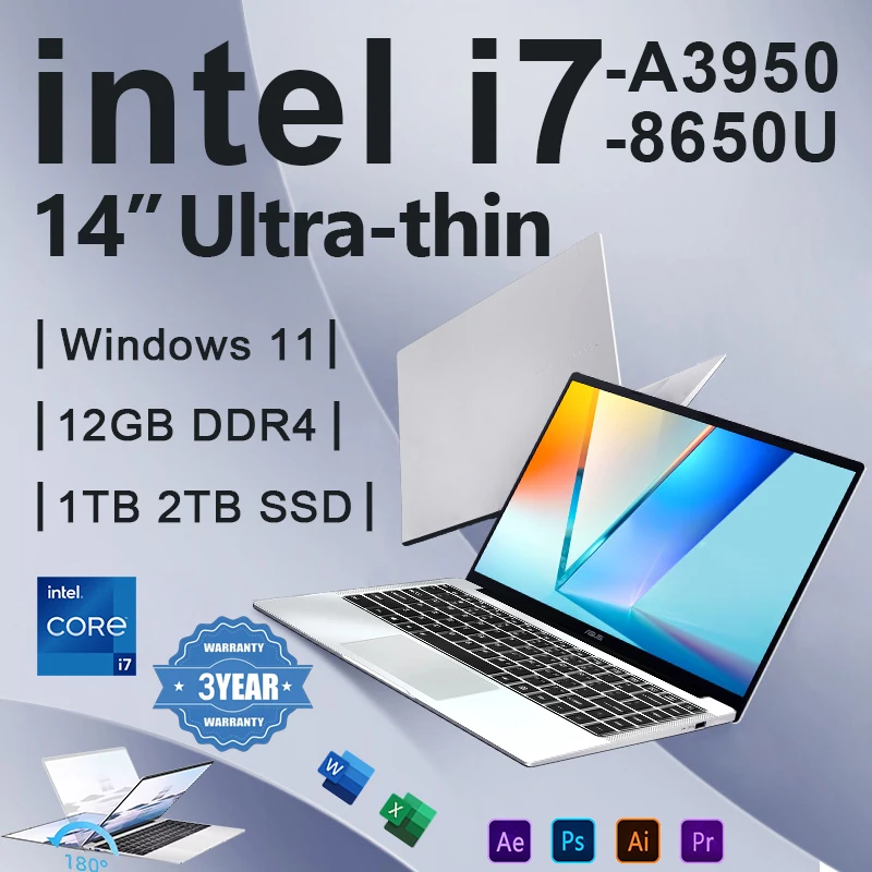 Pc Gaming Intel Core I7 - كمبيوتر محمول مكتبي 2026 بنظام ويندوز