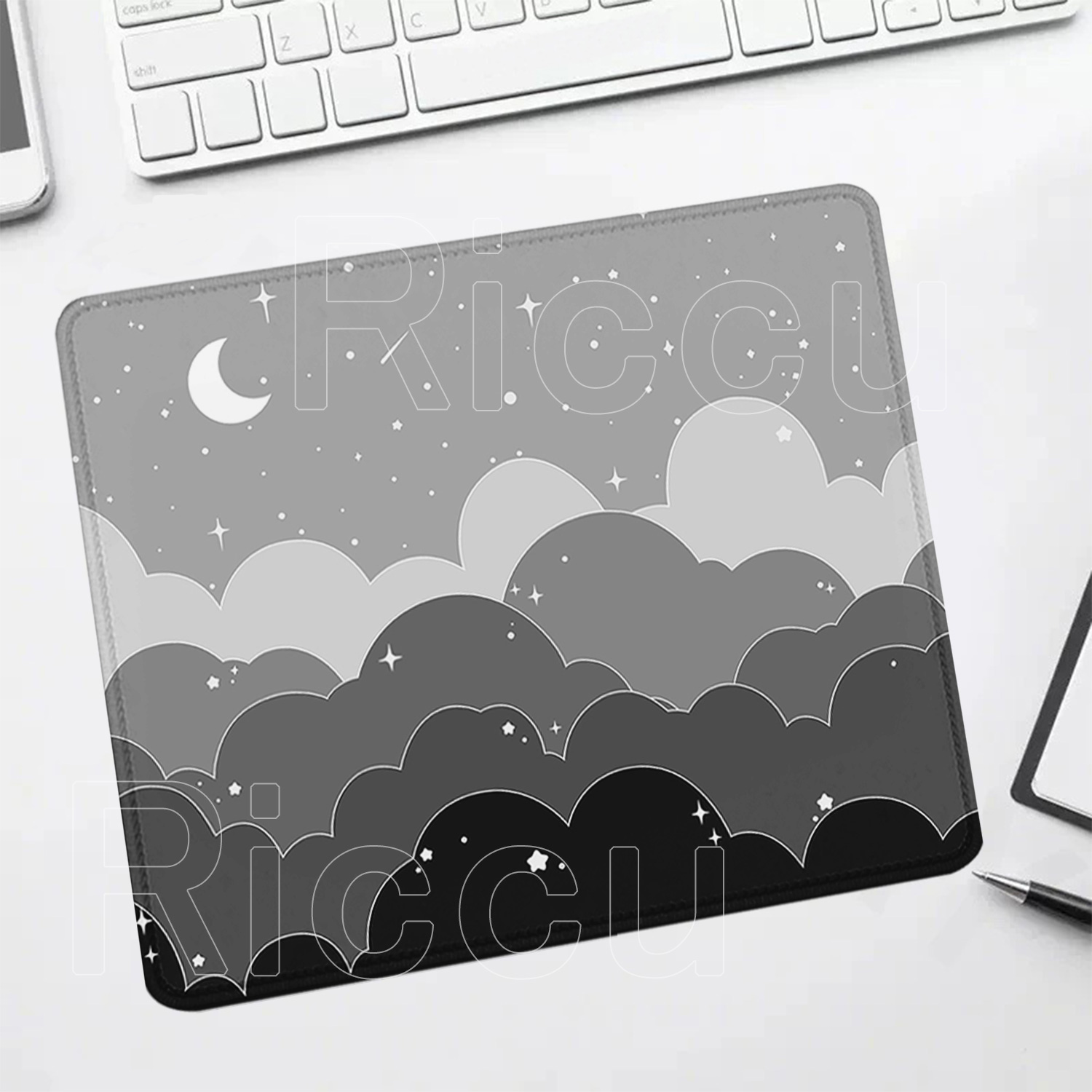 Pc Gaming Cloud Free - لوحة ماوس صغيرة الحجم بتصميم سحابة