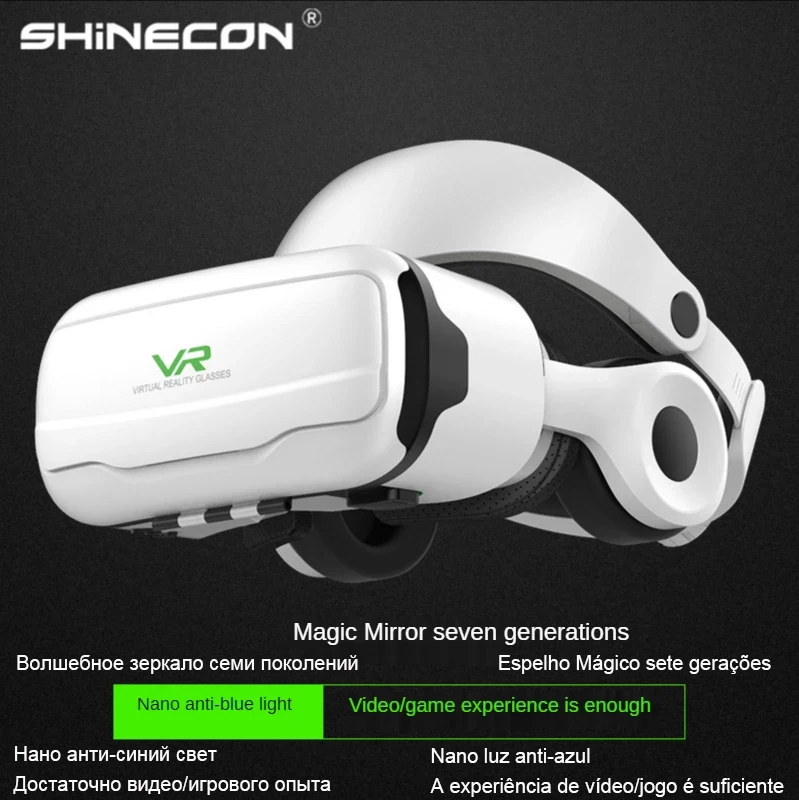 نظارات الواقع الافتراضي ثلاثية - مراجعة Vr Headset Pc وسعره