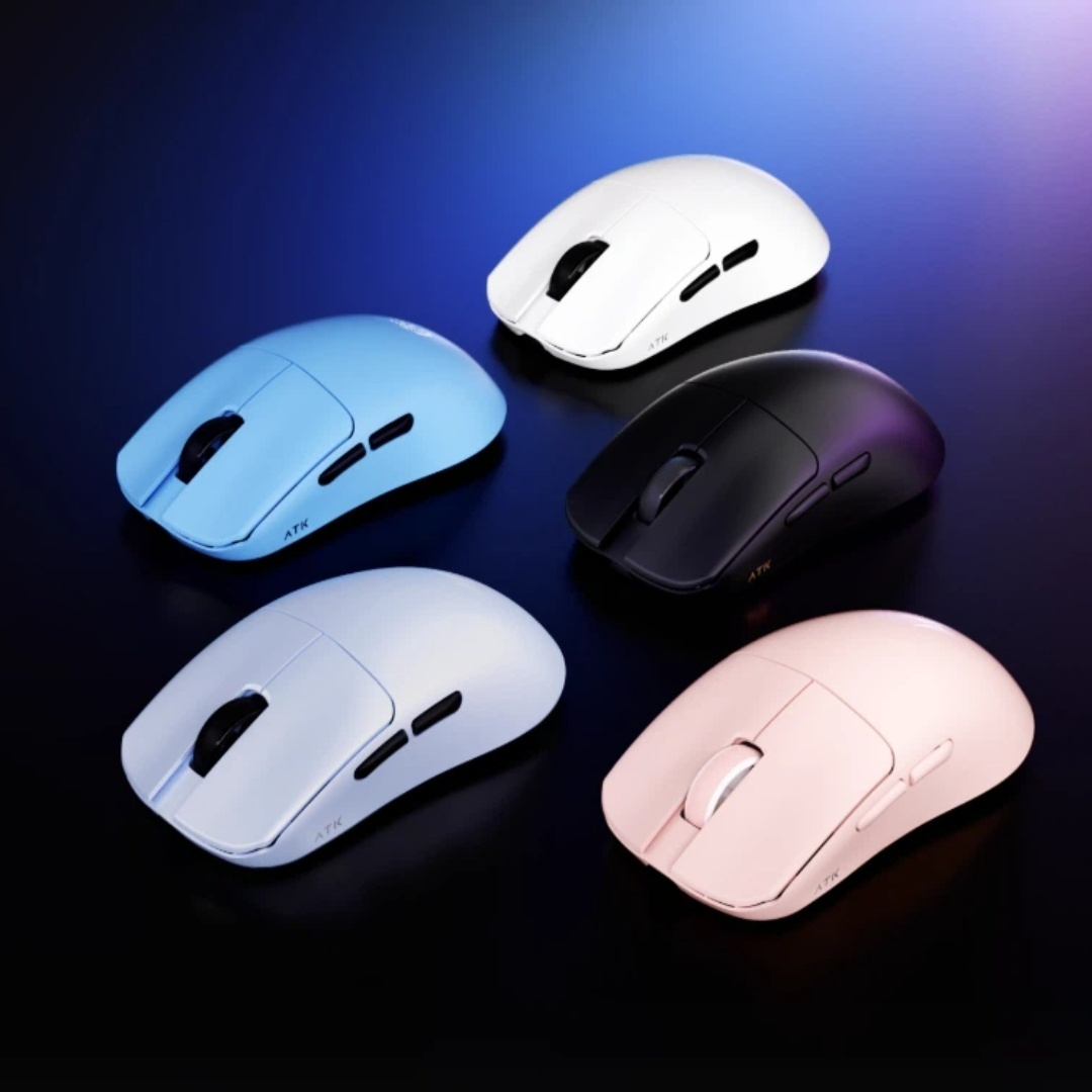 فأرة ألعاب لاسلكية ATK Blazing - مراجعة Wireless Gaming Mouse وسعره
