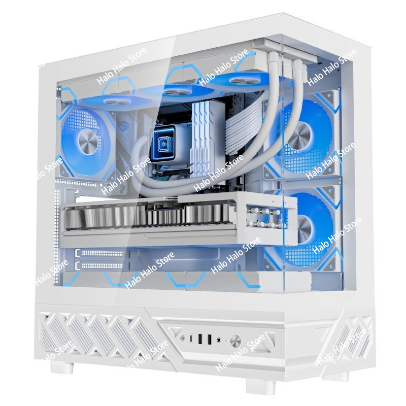 حافظة كمبيوتر White Seaview AT - مراجعة Pc Gaming Liquid وسعره