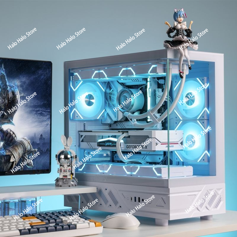حافظة كمبيوتر White Seaview AT - مراجعة Pc Gaming Liquid وسعره