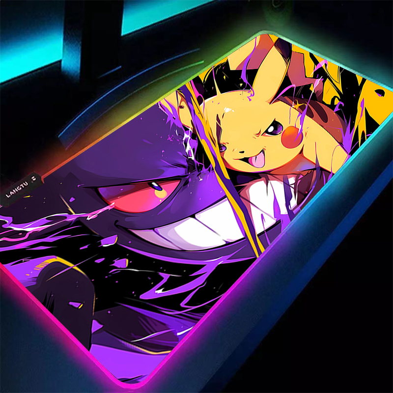 لوحة ماوس RGB P-Pokemons ملحقا - مراجعة Pc Gaming On Tv وسعره
