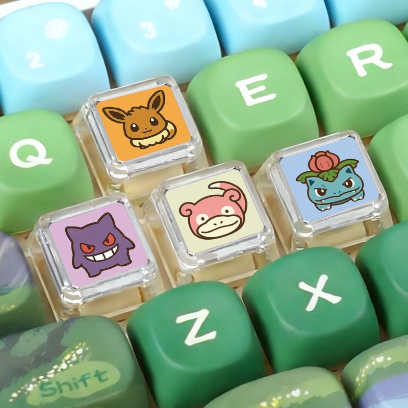 لوحة مفاتيح ميكانيكية من نوع P - مراجعة Custom Keycaps وسعره