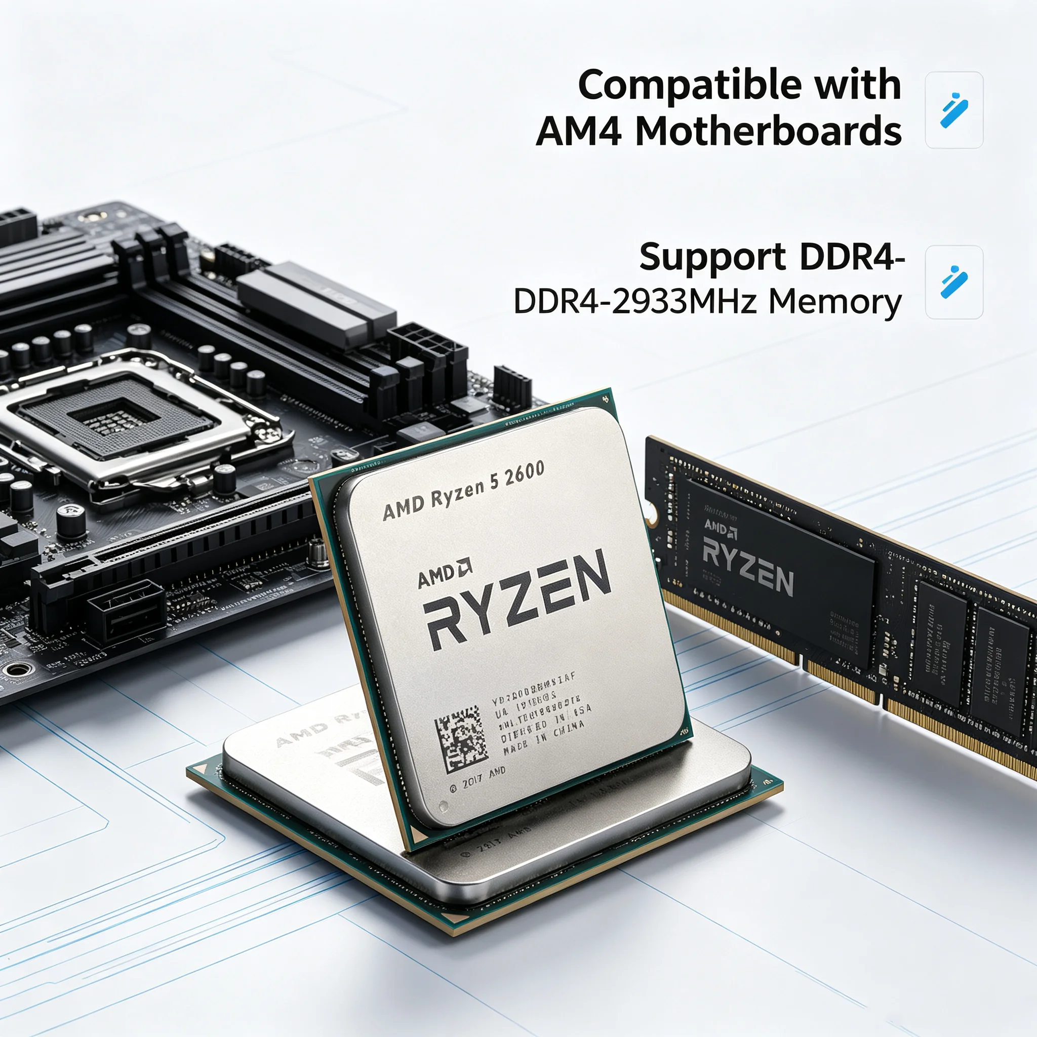 معالج عالمي بمنفذ AM4 من نوع R - مراجعة Pc Gaming Entry Level وسعره