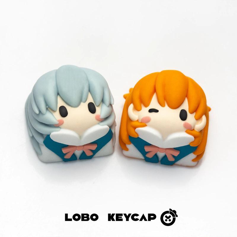 غطاء مفاتيح أنمي إيفانجيليون ل - مراجعة Custom Keycaps وسعره
