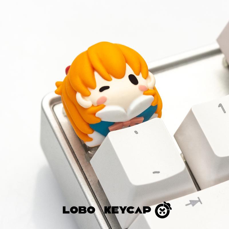 غطاء مفاتيح أنمي إيفانجيليون ل - مراجعة Custom Keycaps وسعره