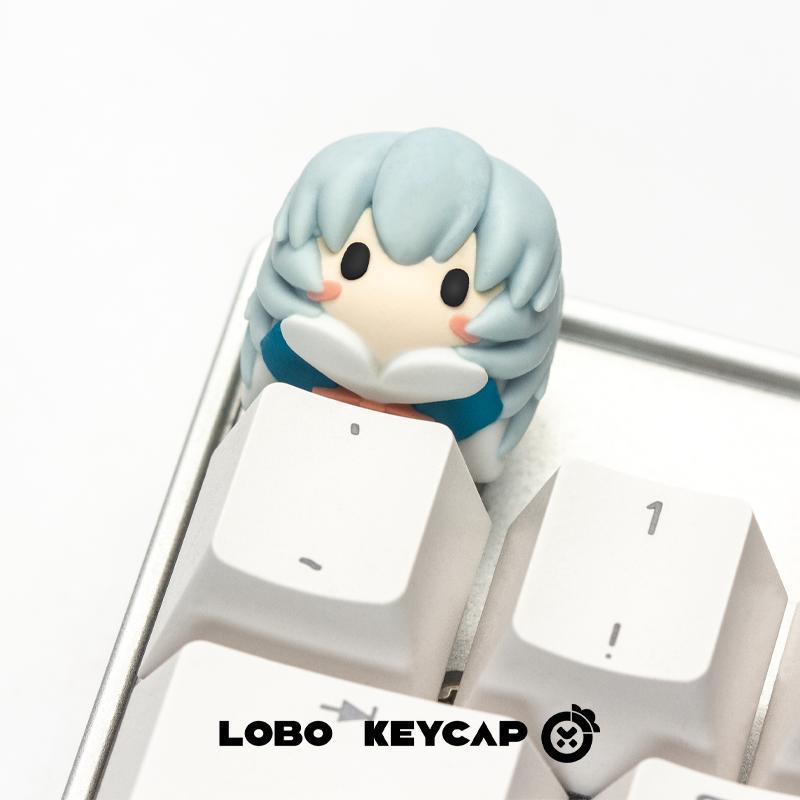 غطاء مفاتيح أنمي إيفانجيليون ل - مراجعة Custom Keycaps وسعره