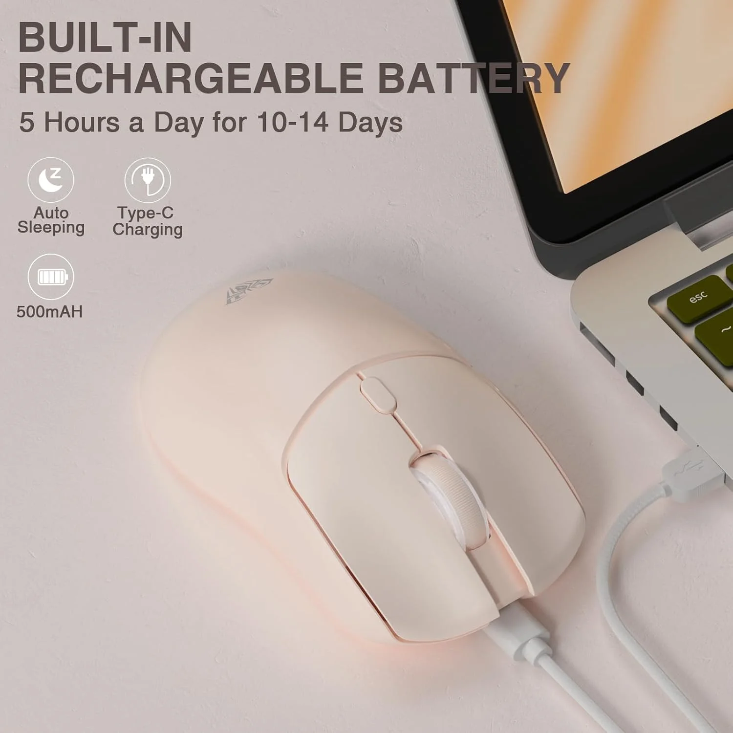 فأرة ألعاب لاسلكية ثلاثية الأو - مراجعة Wireless Gaming Mouse وسعره