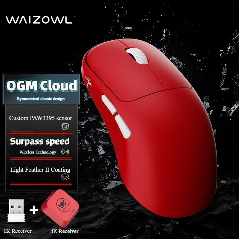 Waizowl OGM Cloud ماوس ألعاب ل - مراجعة Pc Gaming Cloud Free وسعره