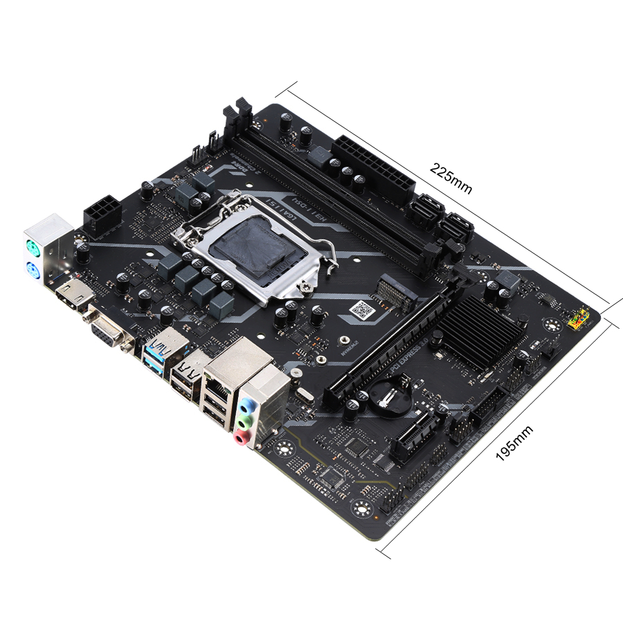 لوحة أم KLLISRE H310 H311-DS4  - مراجعة Pc Gaming Intel Core I7 وسعره