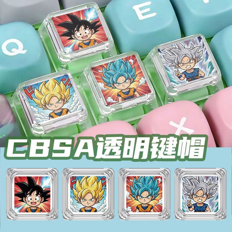 أغطية مفاتيح كرتونية لدراغون ب - مراجعة Custom Keycaps وسعره