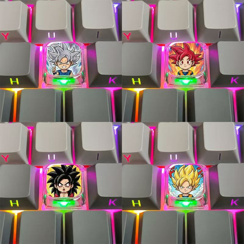 أغطية مفاتيح كرتونية لدراغون ب - مراجعة Custom Keycaps وسعره