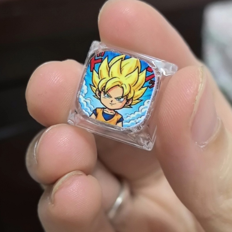 أغطية مفاتيح كرتونية لدراغون ب - مراجعة Custom Keycaps وسعره