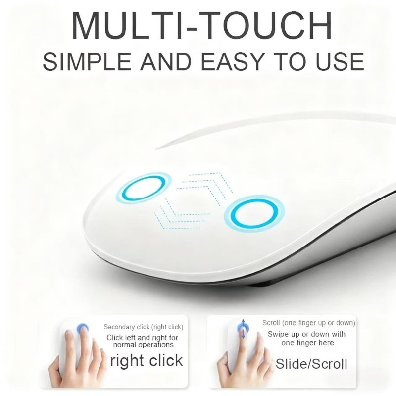 ماوس سحري أصلي متعدد اللمس من  - مراجعة Wireless Gaming Mouse وسعره
