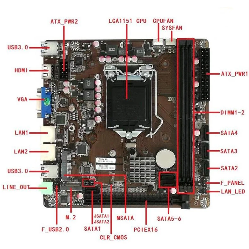 لوحة أم B365 Mini-ITX مع مقبس  - مراجعة Pc Gaming Intel Core I7 وسعره
