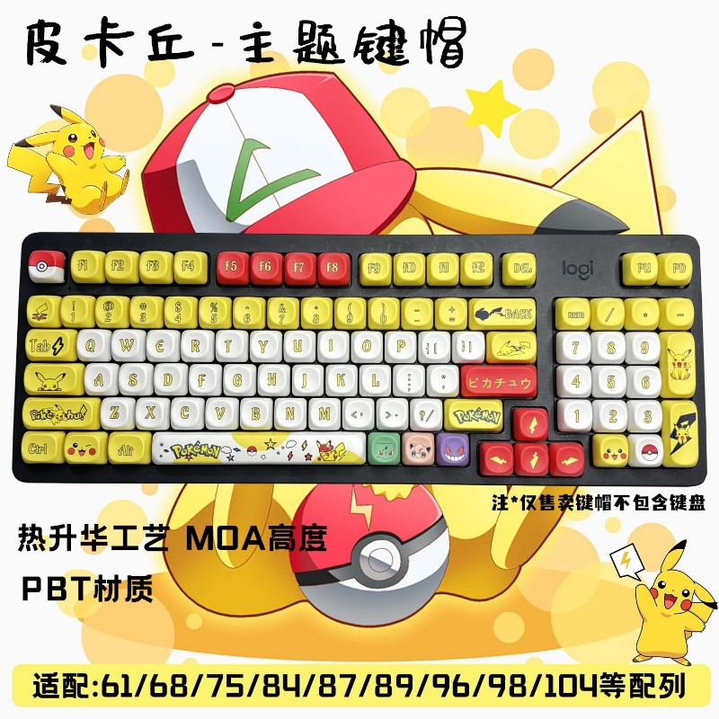 مجموعة من 131 مفتاحًا بتصميم أ - مراجعة Custom Keycaps وسعره