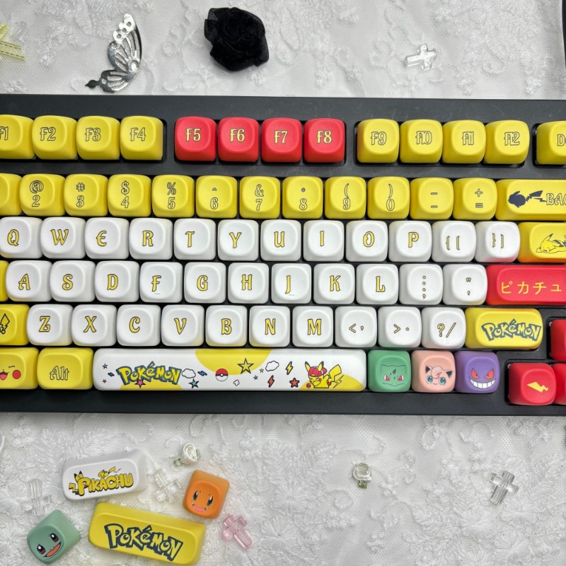 مجموعة من 131 مفتاحًا بتصميم أ - مراجعة Custom Keycaps وسعره