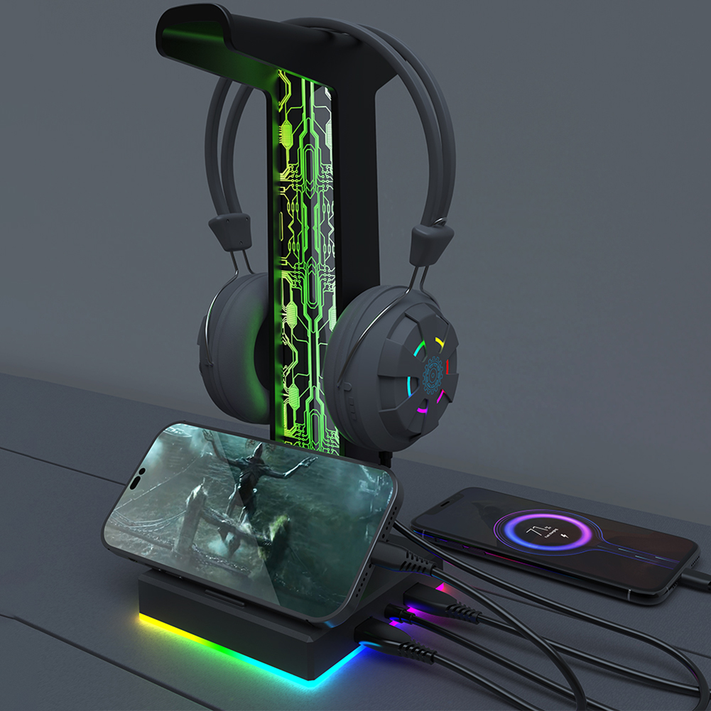 حامل سماعة رأس للألعاب RGB ، م - مراجعة Pc Gaming Aesthetic وسعره