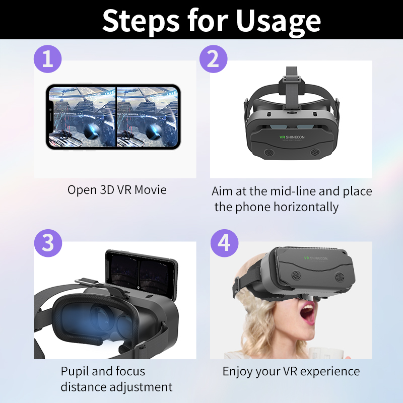 نظارات الواقع الافتراضي G10 G1 - مراجعة Vr Headset Pc وسعره