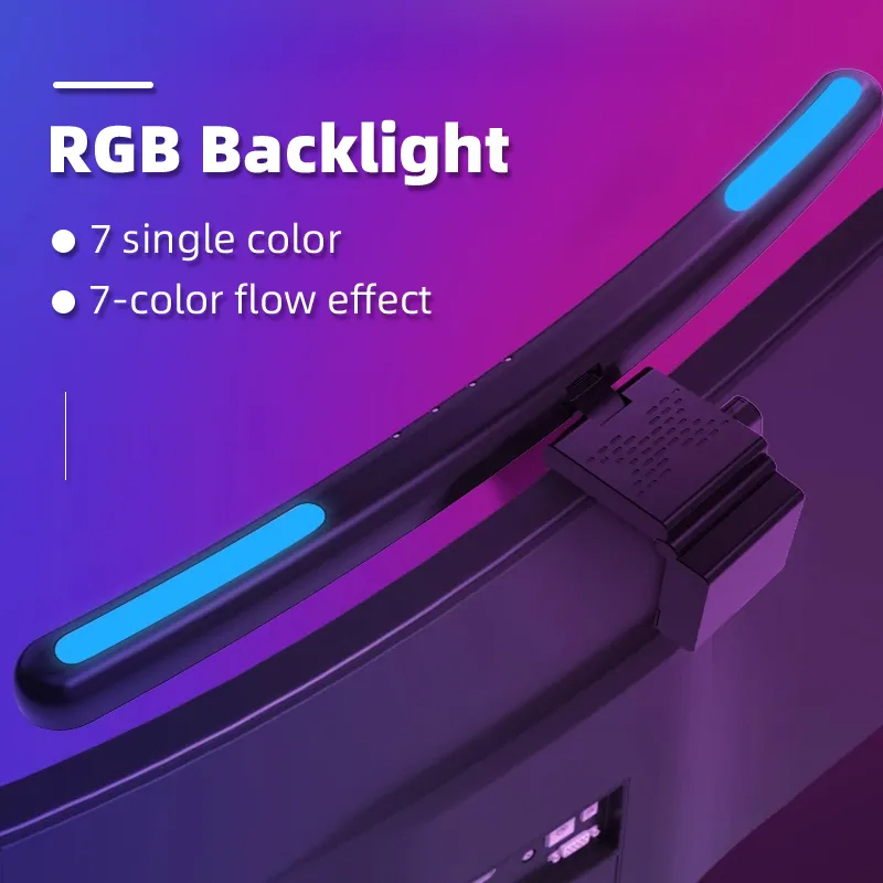 شريط ضوء LED منحني ، مصباح شاش - مراجعة Pc Gaming Aesthetic وسعره