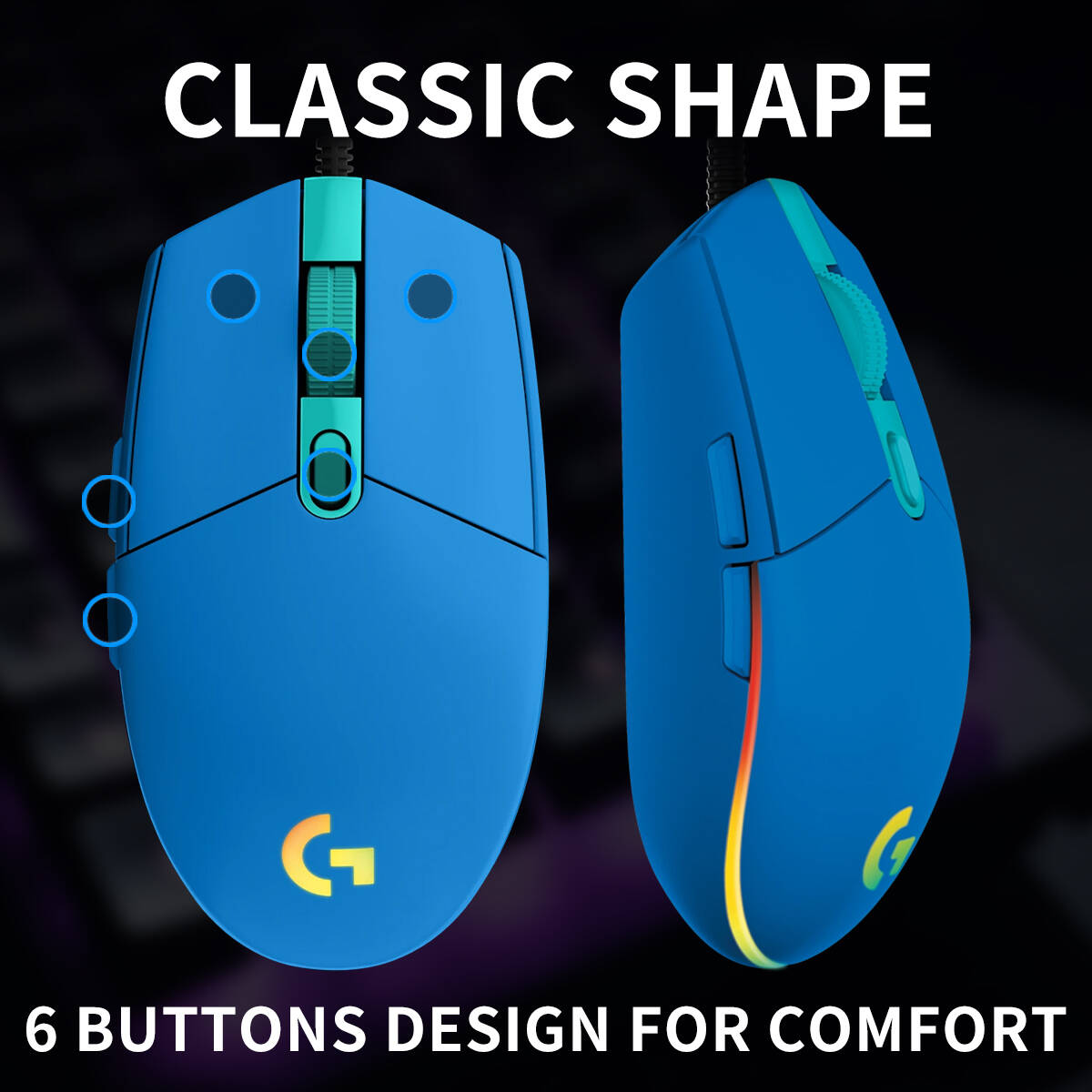ماوس الألعاب السلكي لوجيتك G20 - مراجعة Pc Gaming Entry Level وسعره