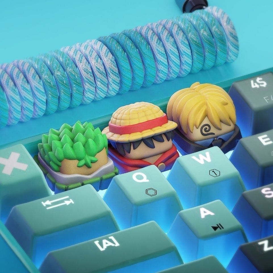 أغطية مفاتيح جديدة لطيفة من ON - مراجعة Custom Keycaps وسعره