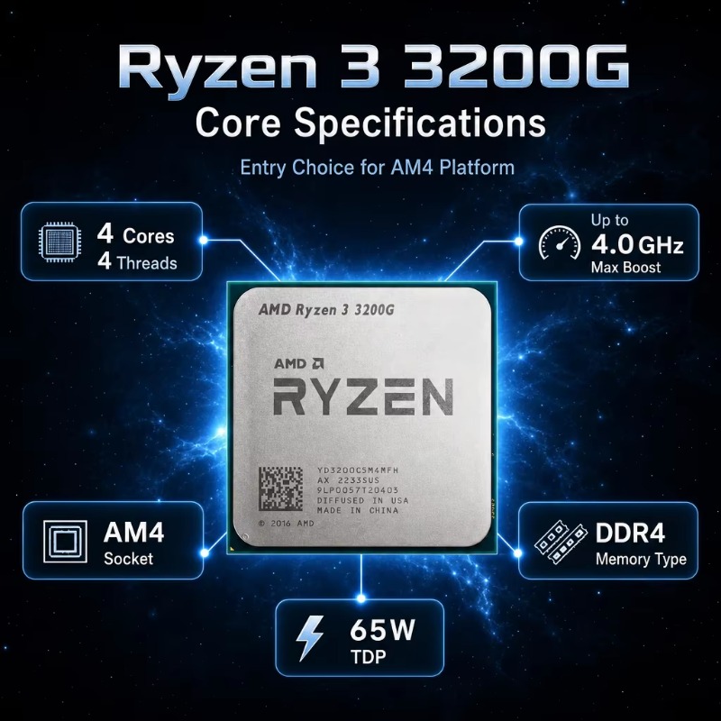 معالج سطح المكتب للمبتدئين APU - مراجعة Pc Gaming Entry Level وسعره