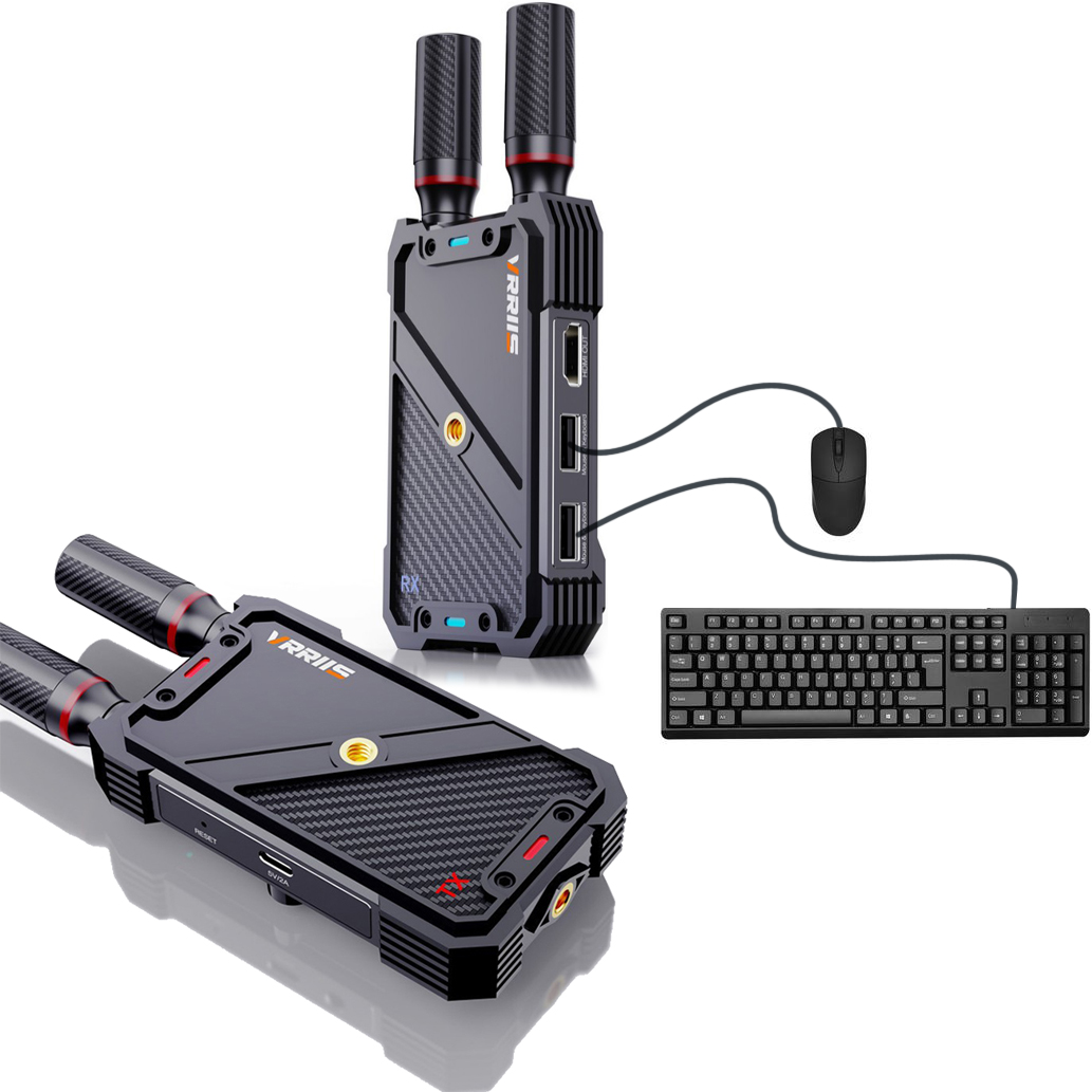 VRRIIS WL082K 400m لاسلكي HDMI - مراجعة Wireless Gaming Mouse وسعره